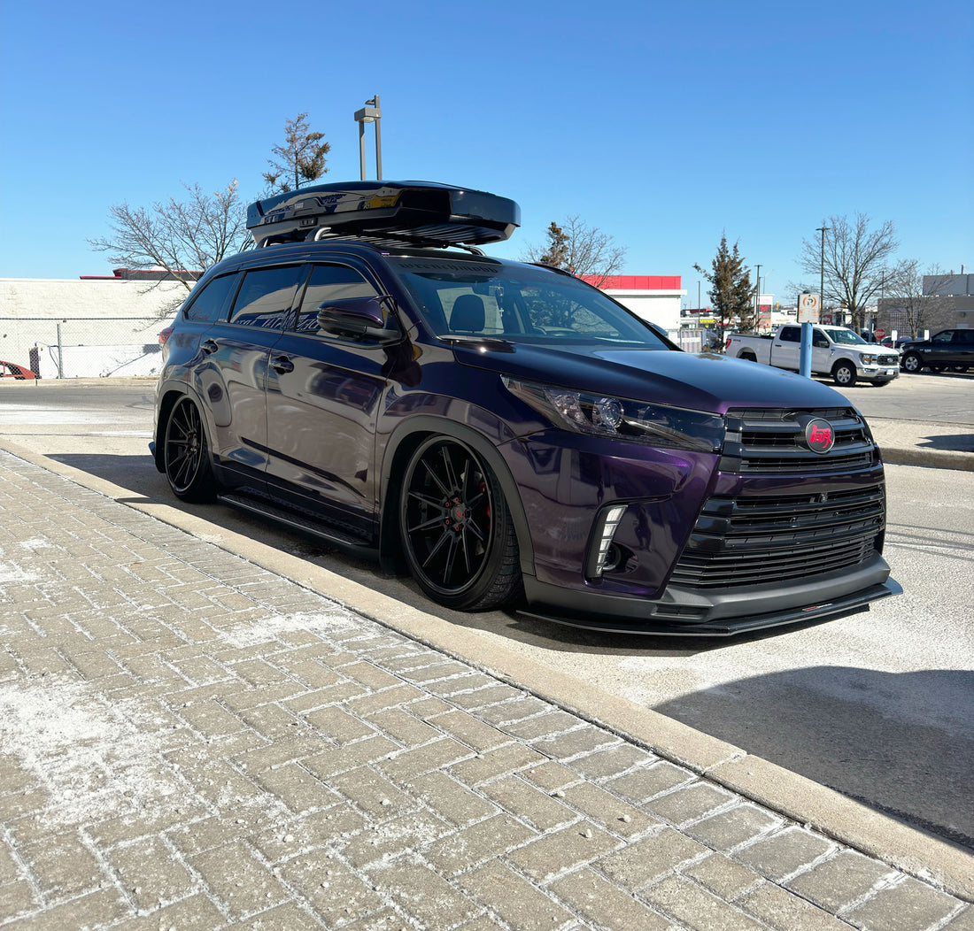 Gord's 2017 Bagged Toyota Highlander