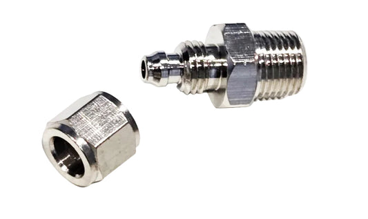 1/4 Compression to 1/8NPT Fitting Straight