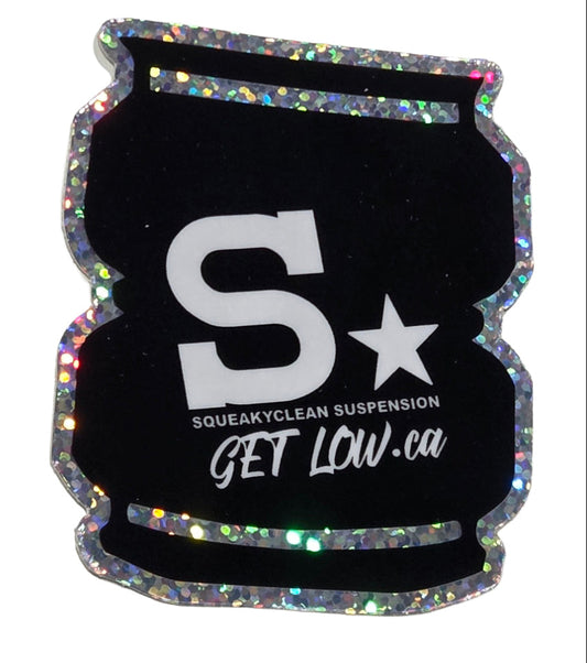 SqueakyClean Suspension – S-Star Holographic Sticker