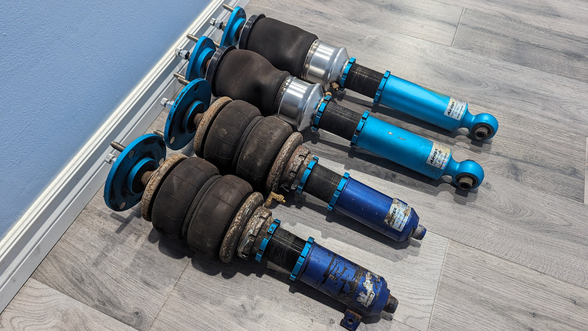 2006-2012 LEXUS GS/IS 300/430/450 AWD Airrex Air struts USED.