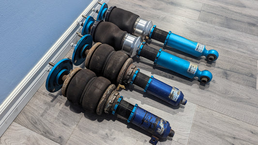2006-2012 LEXUS GS/IS 300/430/450 AWD Airrex Air struts USED.