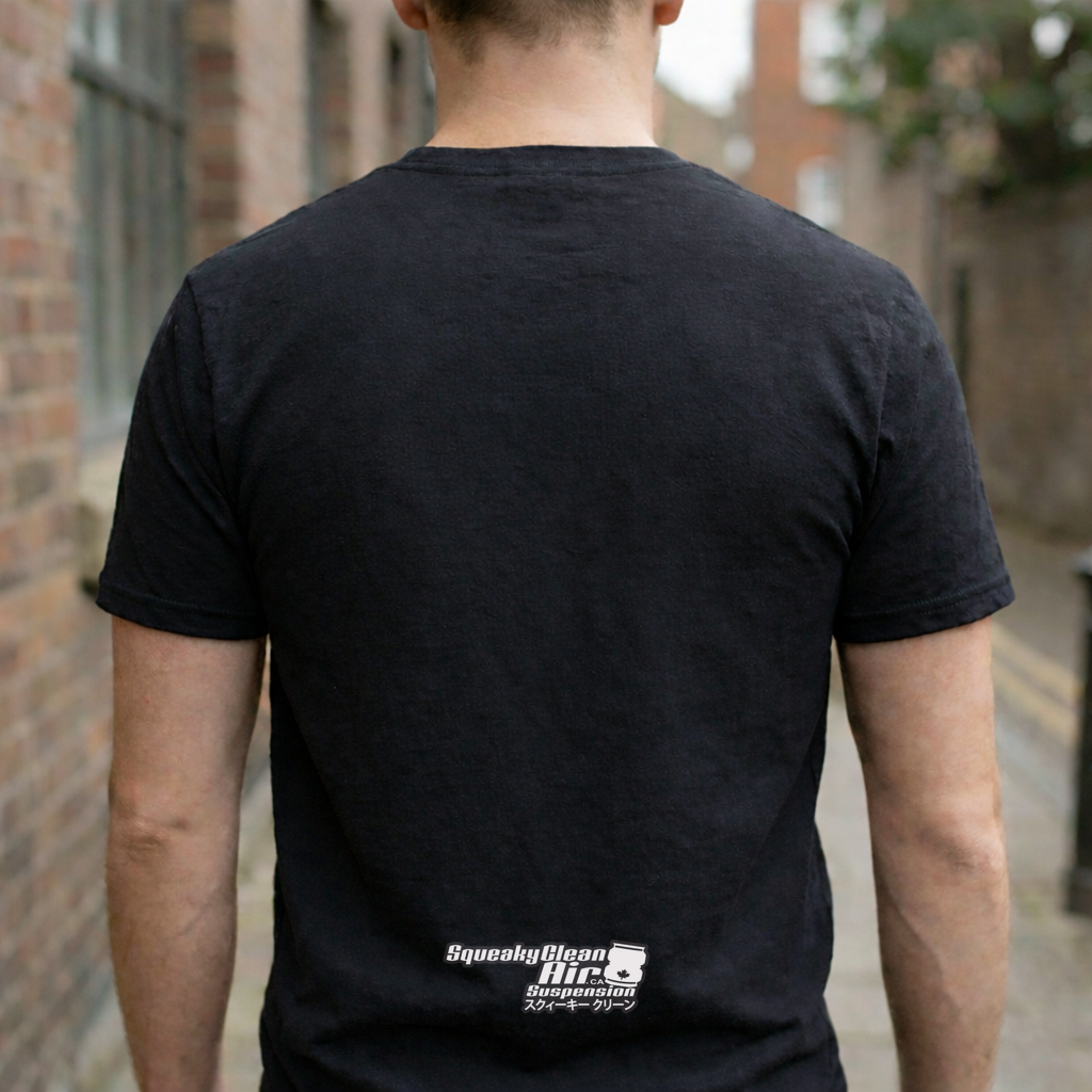 SqueakyClean Suspension – CyberStrut Neon Tee