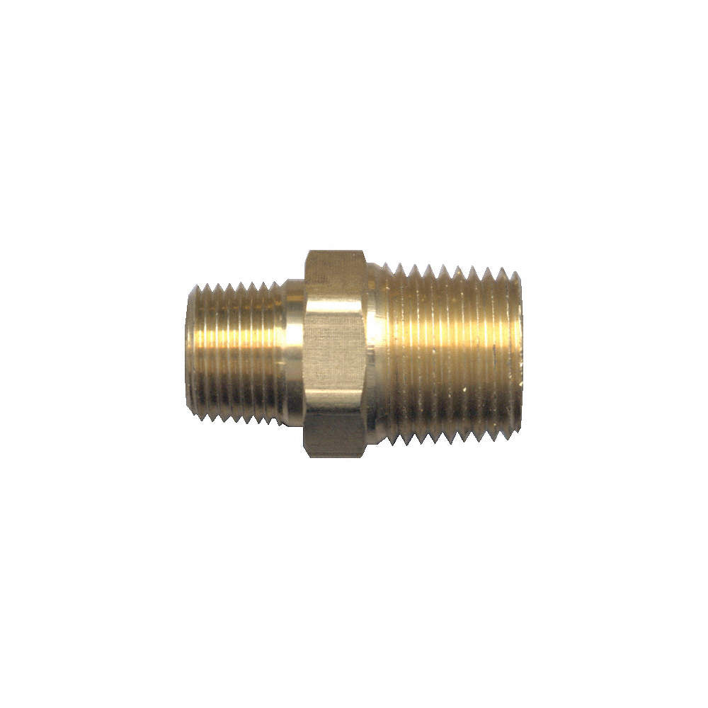 Reducing Union Nipple 3/8 NPT thread male to 1/4 NPT thread female